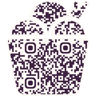 Ice cream-shaped QR code