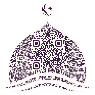 Mosque-shaped QR code