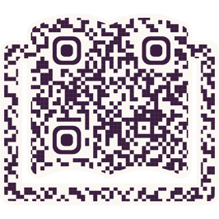 Open Book-shaped QR code