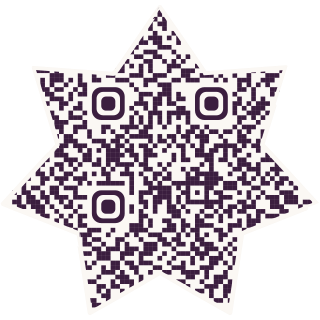 Seven-Point Star-shaped QR code