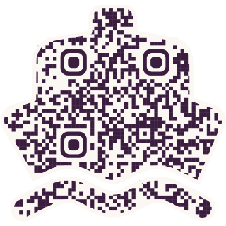 Ship-shaped QR code