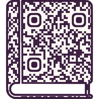 Book-shaped QR code
