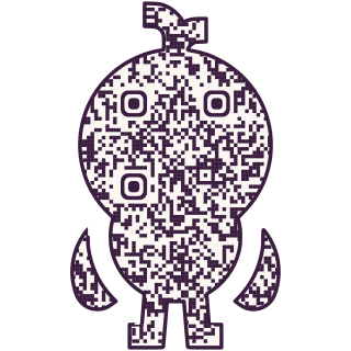 Chicken-shaped QR code