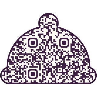 Serving dome-shaped QR code