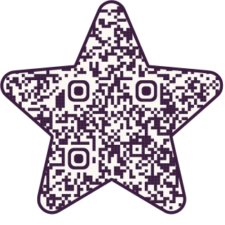 Star-shaped QR code