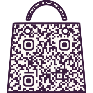Tote Bag-shaped QR code