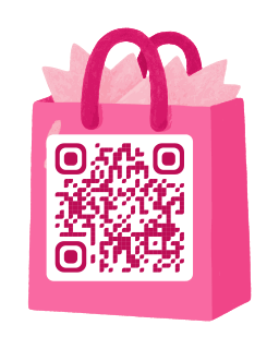 Rose bag QR code template