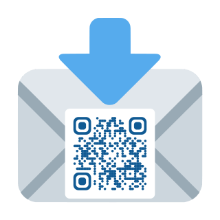 Message QR code template