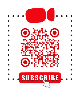 Subscribe QR code template