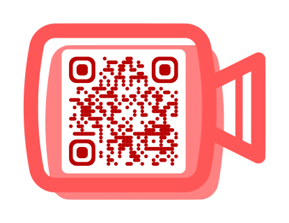 Video camera QR code template